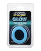Load image into Gallery viewer, Rock Solid Glow in the Dark Big O Ring - Blue
