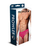 Load image into Gallery viewer, Prowler Lace Open Back Brief - Pink XL
