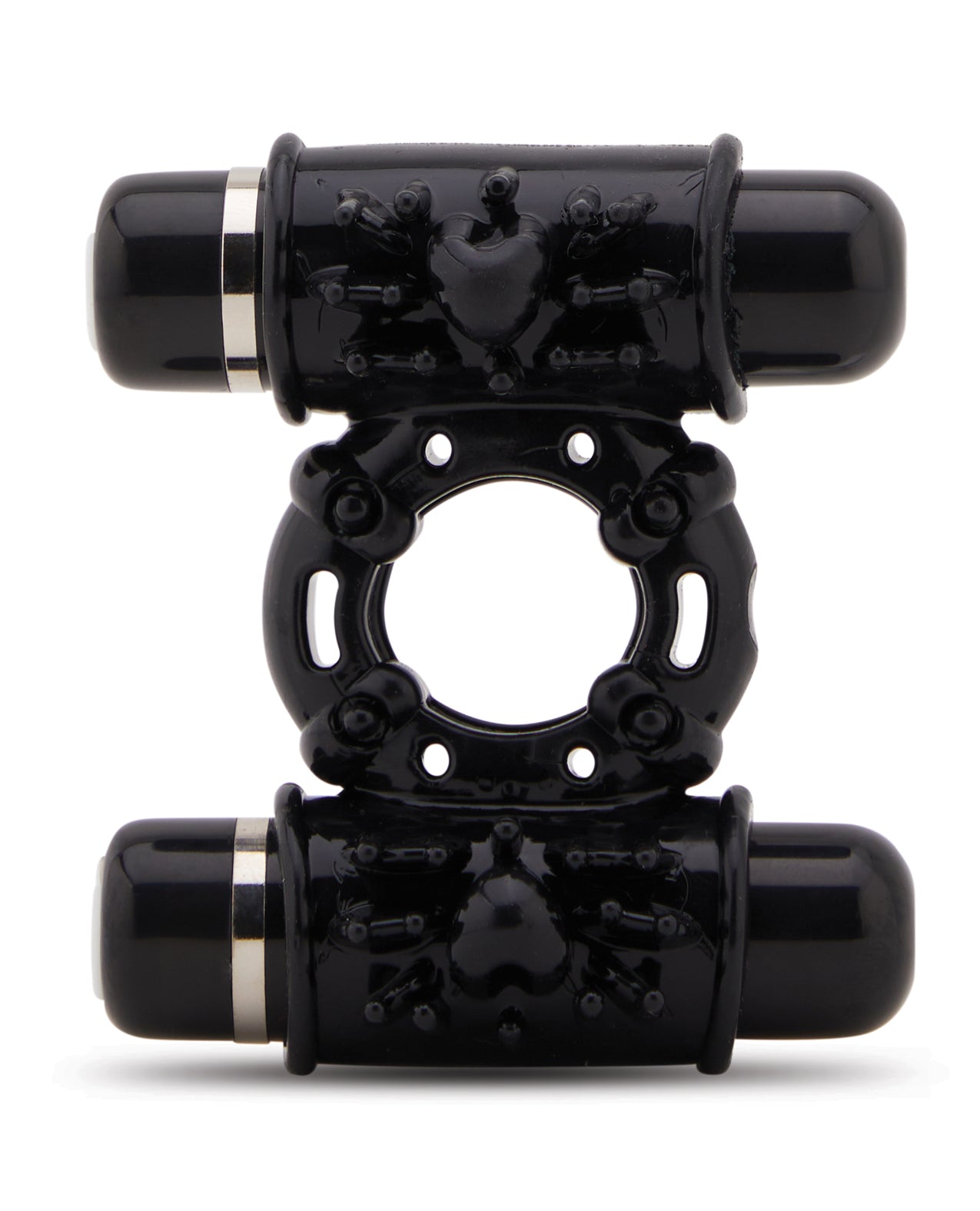 Nu Sensuelle Double Action Cockring 2x7 Function - Black