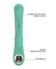 Cargue la imagen en el visor de la galería, Pretty Love Lamar LED Digital Display Rabbit - Turquoise
