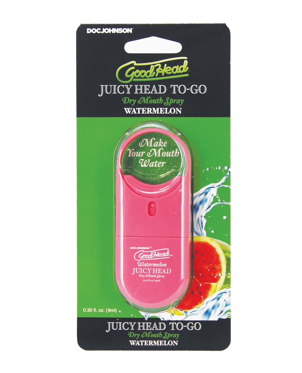 GoodHead Juicy Head Dry Mouth Spray To Go Watermelon Flavor