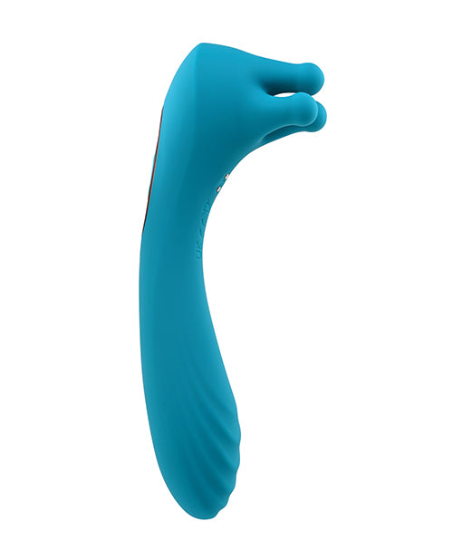 Evolved Heads or Tails Uppladdningsbar Vibrator - Teal