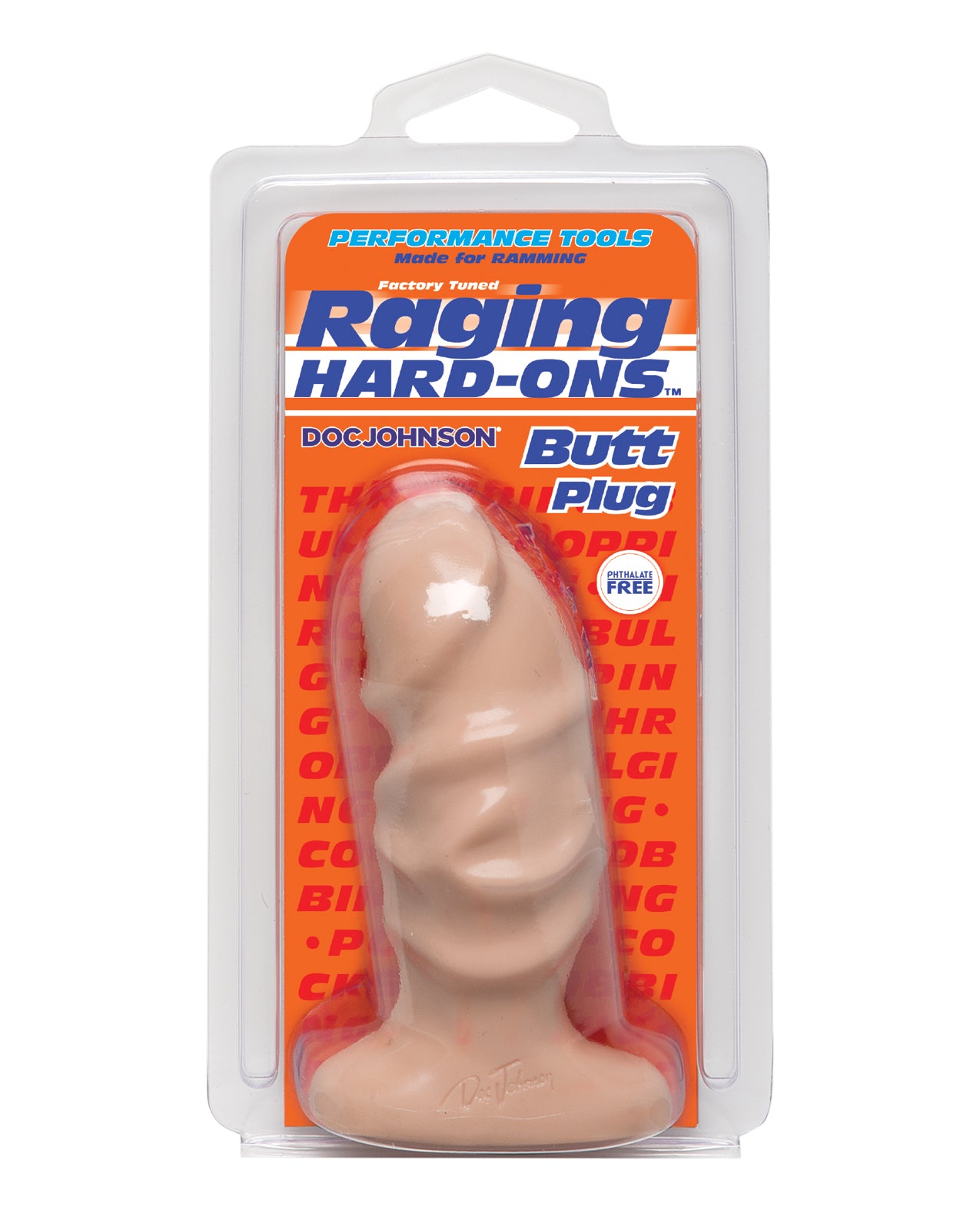 Raging Hard Ons Butt Plug Large 4 Inch Phthalate Free Body Safe Anal Toy For Beginners