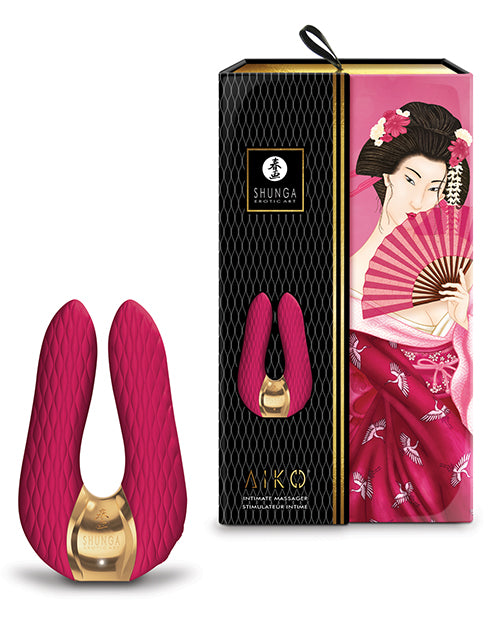 Shunga Aiko Intimer Massager - Himbeere