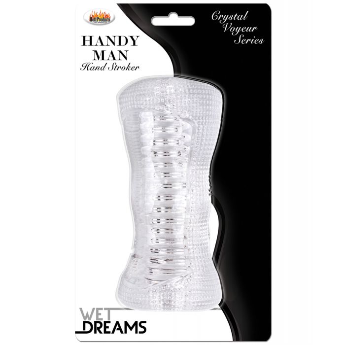Wet Dreams Handy Man Stroker - Trasparente