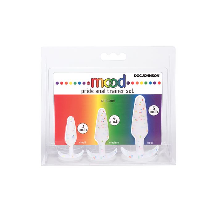 Mood Pride Anaaliharjoitinsetti - Monivärinen 3 osan setti