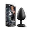 Cargue la imagen en el visor de la galería, Blush Temptasia Bling Plug w/Gem Large - Black
