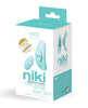 Load image into Gallery viewer, VeDO Niki Rechargeable Panty Vibe - Tease Me Turquoise
