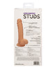 Afbeelding laden in Galerijviewer, Studs Dual Density Silicone 5" Dildo - Ivory
