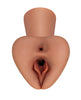 Load image into Gallery viewer, PDX Plus Pick Your Pleasure Pussy Stroker - XL Brown
