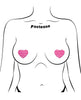 Ladda bilden i Galleri Viewer, Pastease Petites XO Hearts Pink Nipple Pasties One Size
