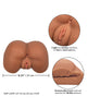Indlæs billede i gallerifremviser, Stroke It Life Size Ass - Brown
