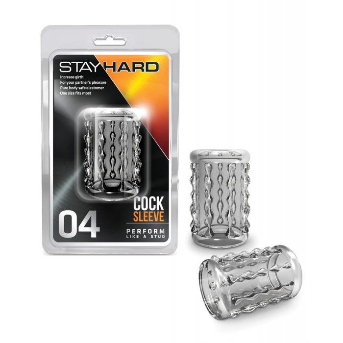 Capa para Pênis Blush Stay Hard 04 - Transparente