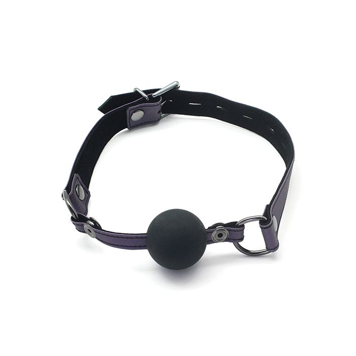 Spartacus Galaxy Legend Silicone Ball Gag - Purple