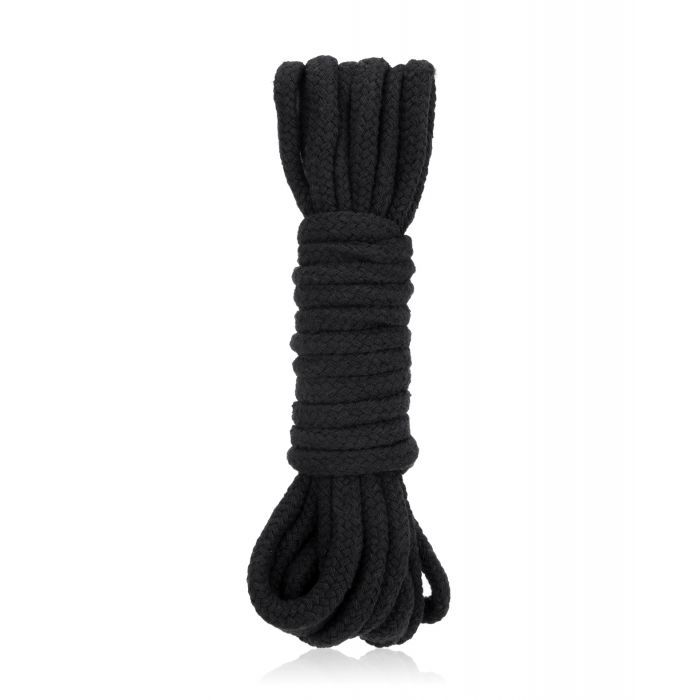 Lux Fetish Bondage Rope - 5m/16 ft  Black