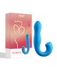 Load image into Gallery viewer, Joi Thrust 2 Thrusting G-Spot Vibrator &amp; Clit Licker - Blue
