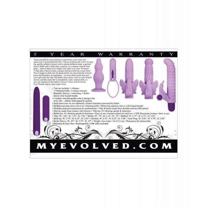 Désir de Lilas Évolué Vibromasseur - Violet