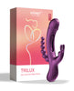 Cargue la imagen en el visor de la galería, Trilux Kinky Finger Rabbit Vibrator w/Anal Beads - Purple
