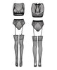 Carica l'immagine nel visualizzatore Galleria, Fifty Shades of Grey Captivate Lacy Bra Set Black O/S
