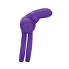 Carica l'immagine nel visualizzatore Galleria, Silicone Rechargeable Rockin' Rabbit Enhancer - Purple
