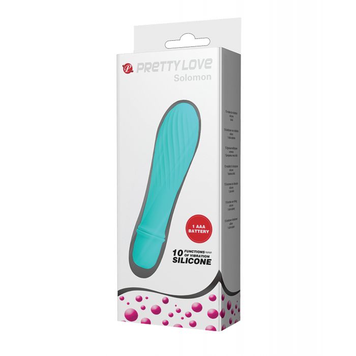 Pretty Love Solomon Brawny G-Spot Vibrator - Teal
