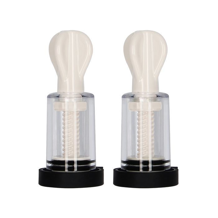 Shots Electroshock Nipple Suckers - Clear