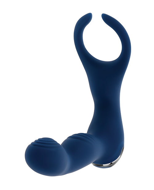 Load image into Gallery viewer, Zero Tolerance By All Means Prostate Vibrator w/Remote Control - Blue
