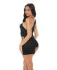 Carica l'immagine nel visualizzatore Galleria, Pink Lipstick Heart Rate Bodystocking Dress - Black O/S
