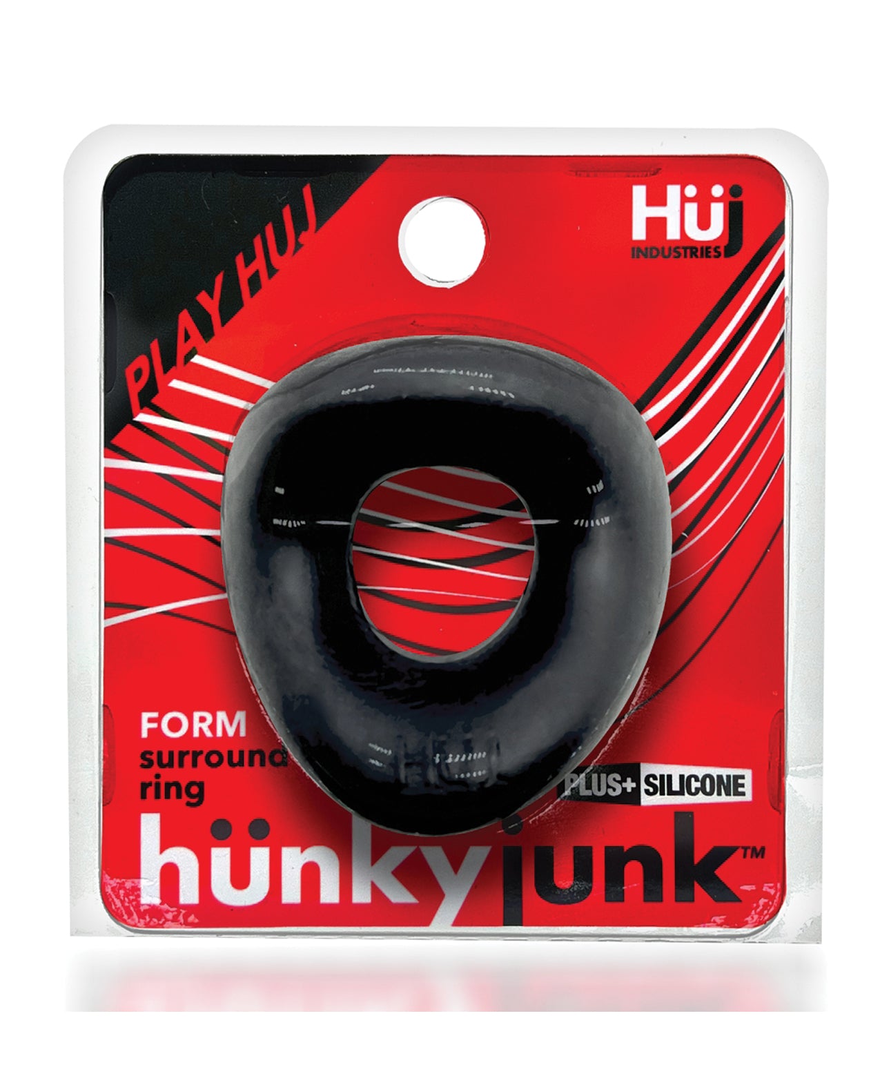 Hunky Junk Vorm Penisring - Tar Ice