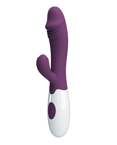 Pretty Love Snappy Rabbit Purple Dual Stimulation G Spot Clitoral Vibe