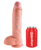 Cargue la imagen en el visor de la galería, King Cock 10" Pene con Testículos - Color Carne
