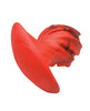 Load image into Gallery viewer, Creature Cocks Dragonspawn Silicone Butt Plug Medium - Black/Red
