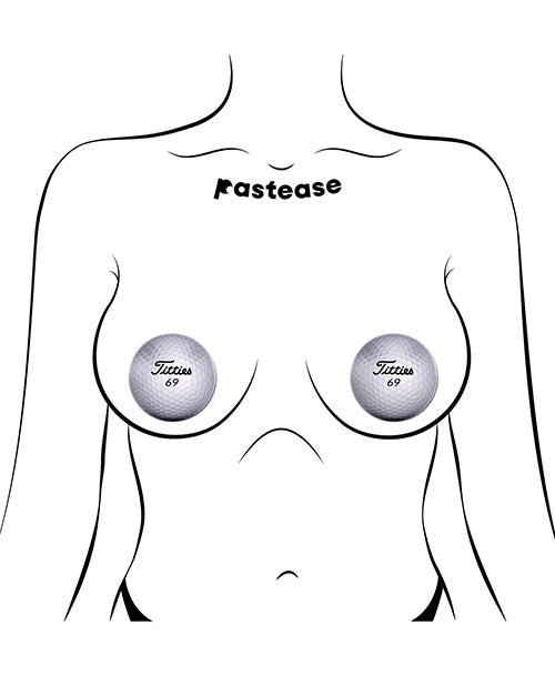 Pastease Titties Golf Ball - Black/White O/S