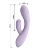 Lataa kuva gallerian katseluohjelmaan, Pretty Love Rosalyn Rabbit Vibrator - Lilac
