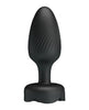 Afbeelding laden in Galerijviewer, Pretty Love Osborn Medium Butt Plug w/Multi Color Bottom Light - Black
