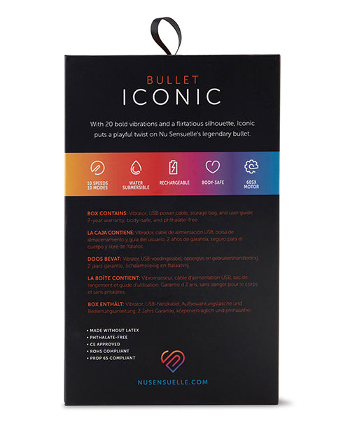 Nu Sensuelle Iconic Bullet - Diep Paars