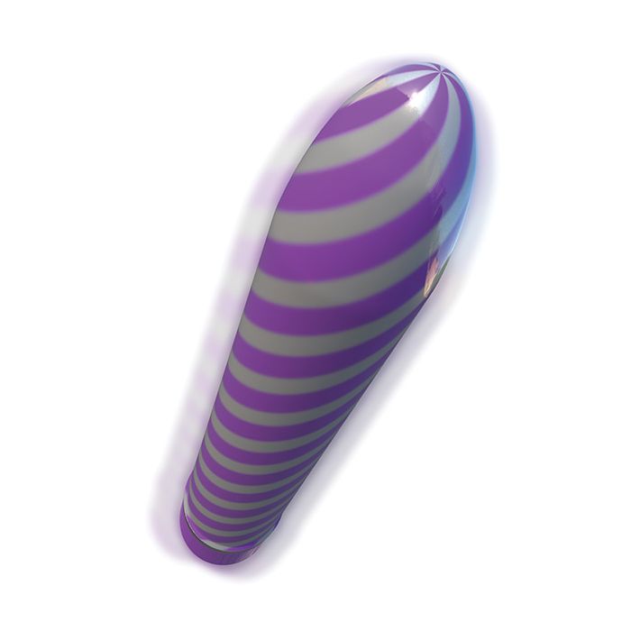 Classix Sweet Swirl Vibrator - Purple