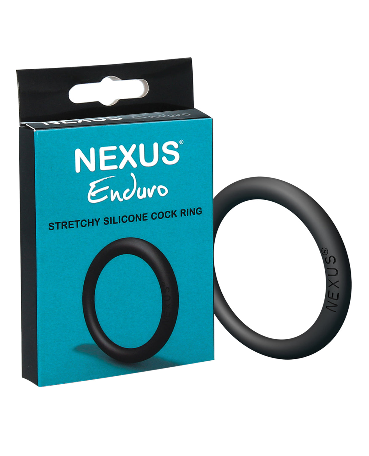 Anello fallico in silicone Nexus Enduro - Nero