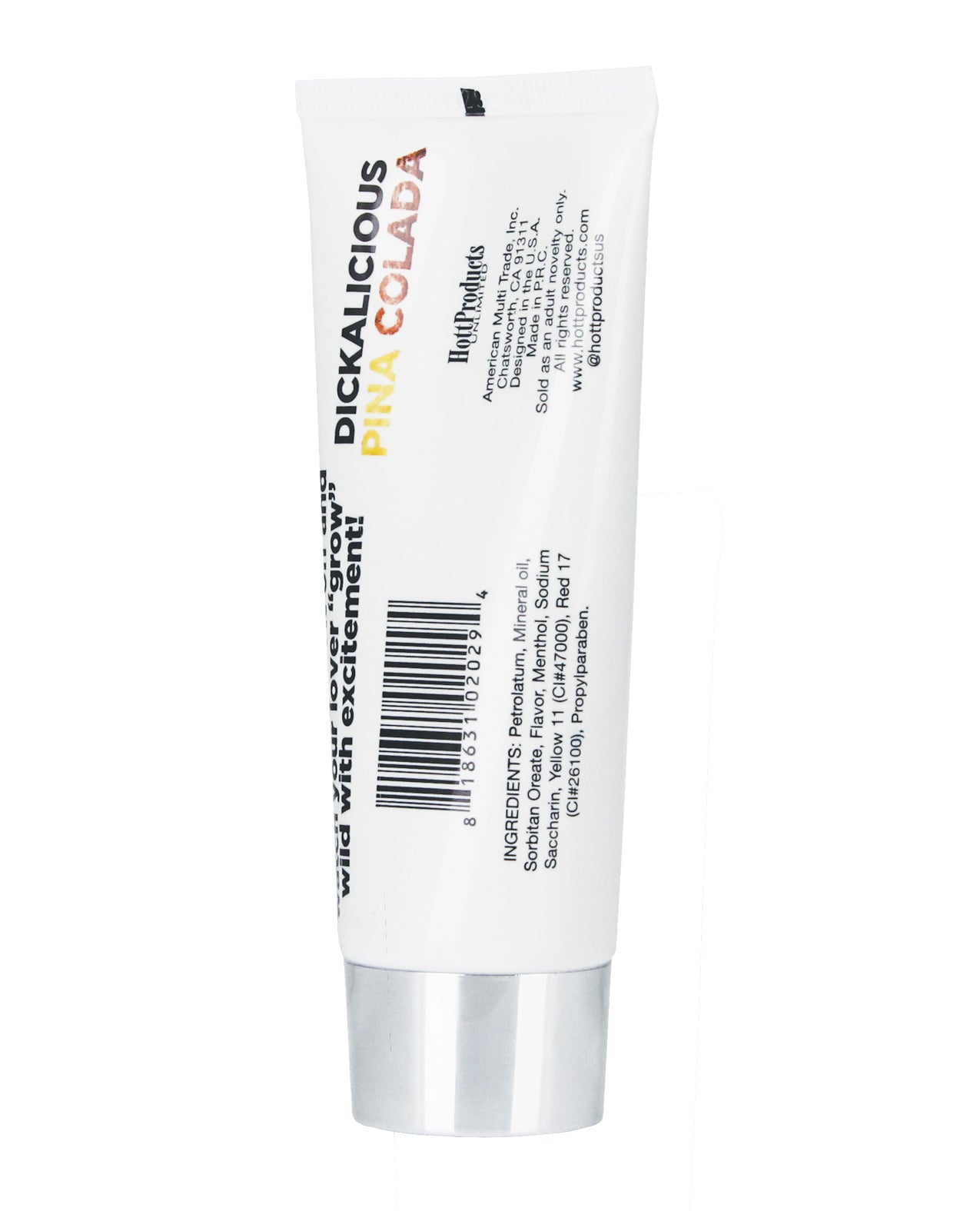 Gel d'excitation pénienne Dickalicious 2 oz - Pina Colada