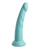 Load image into Gallery viewer, Dillio Platinum 7" Slim Seven Silicone Dildo - Teal
