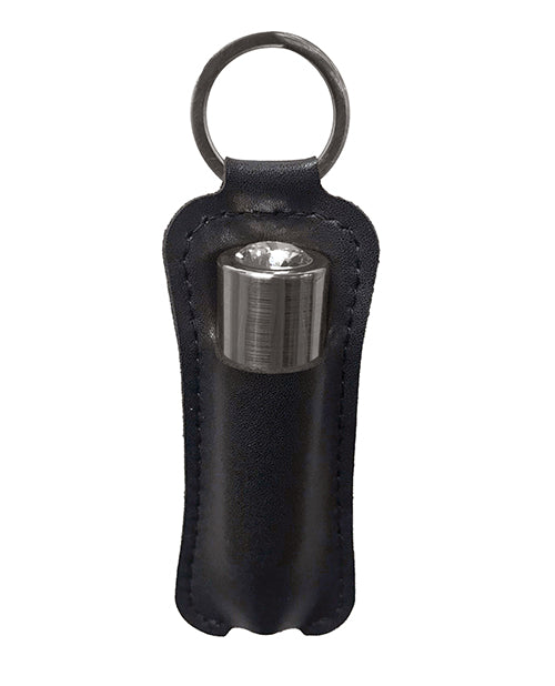 First Class Mini Rechargeable Bullet With Crystal Gun Metal