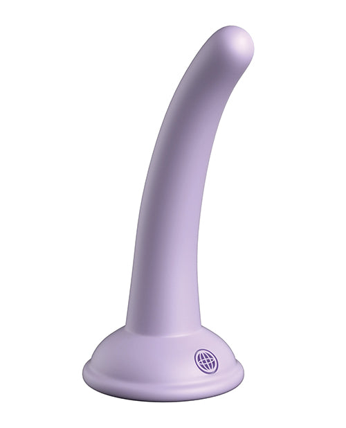 Dillio Platinum 5 Inch Curious Five Silicone Dildo Purple