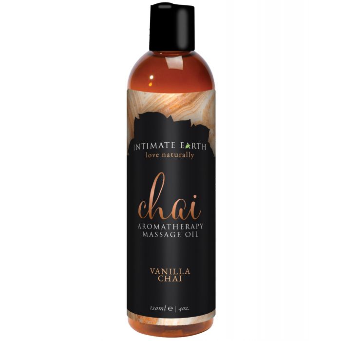 Huile de massage Intimate Earth Chai - 120 ml Vanille & Chai