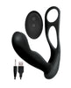 Load image into Gallery viewer, Butts Up Prostate Massager w/Scrotum &amp; Cockring - Black
