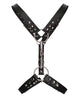 Load image into Gallery viewer, Shots Uomo Men's Harness w/Metal Bit - Black
