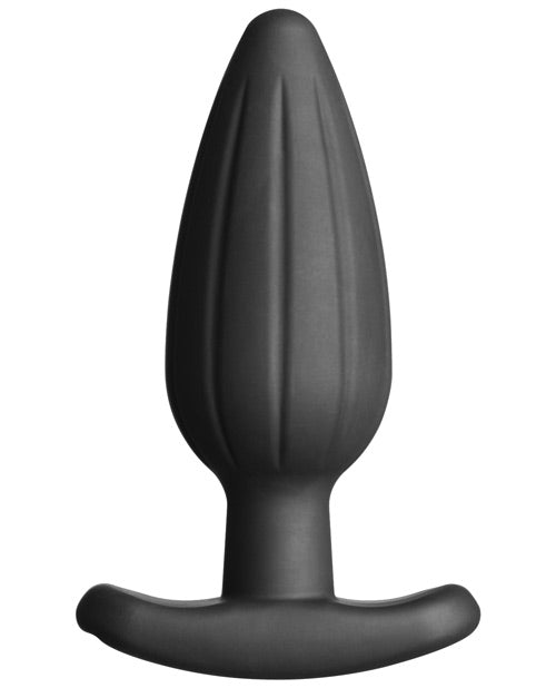 Charger l&#39;image dans la visionneuse de la galerie, ElectraStim Silicone Noir Rocker Butt Plug - Large
