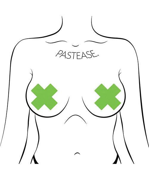 Pastease Basic Plus X Preto Reativo à Luz Negra - Verde Neon T/U