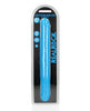 Afbeelding laden in Galerijviewer, Shots RealRock 15" Double Dong Glow in the Dark - Neon Blue

