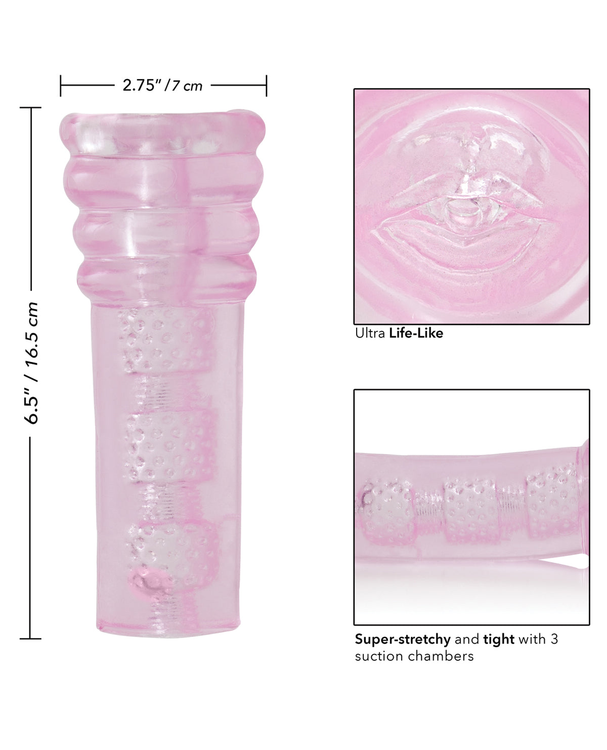 Sue Johanson Super Head Honcho - Pink