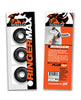 Załaduj obraz do przeglądarki galerii, Oxballs Ringer Max 3 Pack Cockrings - Black
